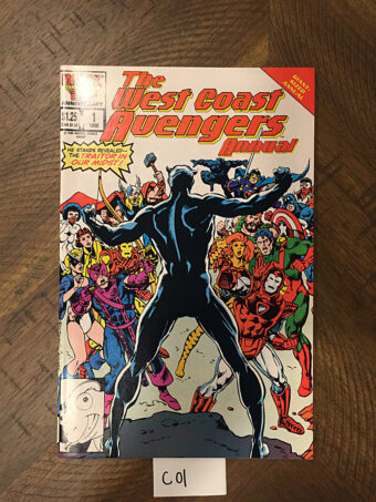 The West Coast Avengers Annual Comic Book Issue No. 1 1986 Steve Englehart Marvel Comics C01
