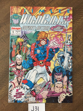 WildC.A.T.S. Covert Action Teams Comic Book Issue No. 1 1992  Image Comics J31