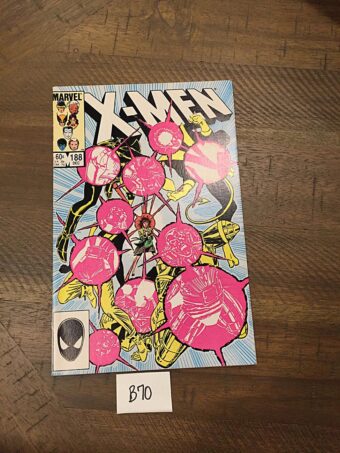The Uncanny X-Men Comic Book Issue No.188 1984 Marvel Comics B70