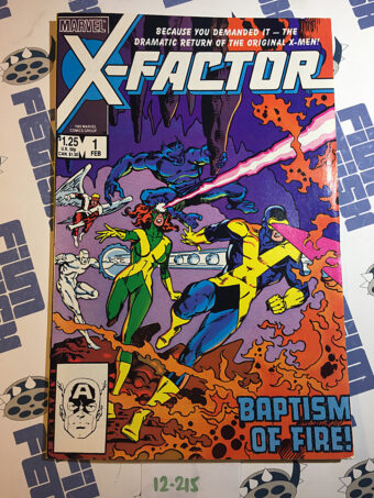 X-Factor Comic Book Issue No. 1 1986 Marvel Origin of X-Men Marvel Comics 12215