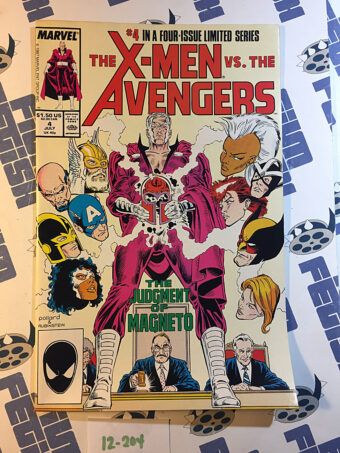 The X-Men VS. The Avengers Comic Book Issue No.4 1987 Tom DeFalco Marvel Comics 12204