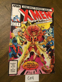 One-Shot Parody Issue X-men Comic Book Issue No.1 1986 Milky Way C04