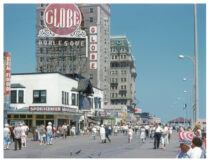 Globe Burlesque Theatre Atlantic City Photo (September 1958) [220417-8]