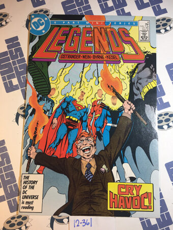 Legends Comic Book Issue No. 4 1986 Ostrander, Wein, Byrne DC Comics 12361