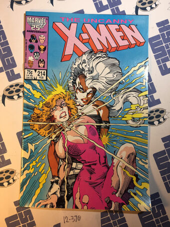 The Uncanny X-Men Comic Book Issue No. 214 1987 Chris Claremont Marvel Comics 12370
