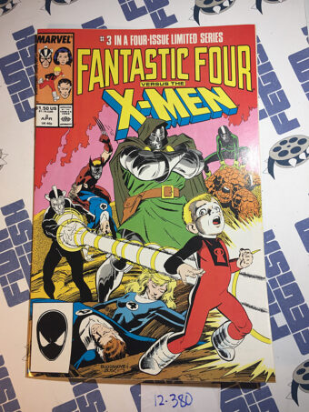 Fantastic Four vs. X-Men Comic Book Issue No.3 1987 Terry Austin Marvel Comics 12380