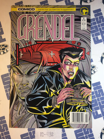 Grendel Comic Book Issue No. 2 1986 Matt Wagner, Arnold Pander Comico 12432
