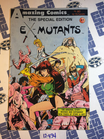 Ex-Mutants: The Special Edition Comic Book Issue No. 1 1987 Amazing Comics 12434