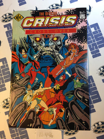The Official Crisis on Infinite Earths Crossover Index Comic Book Issue No. 1 1986 Independent 12446