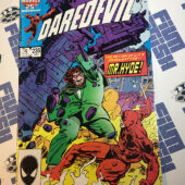 Daredevil Comic Book Issue No. 235 & 237 1986, 238 & 239 1987 Marvel 12452-12455