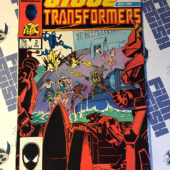 G.I. Joe and The Transformers Comic Book Issue No.1, 2 & 3  1987 Marvel 12473-12475