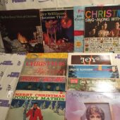 Set of 12 Rare Vinyl Christmas Albums Including 3D Foldaway Holiday Scene J77