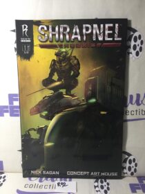 SHRAPNEL: HUBRIS Comic Book Issue No.1  2010 Radical Comics R32