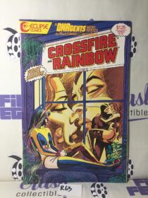Crossfire and Rainbow Comic Book First Issue 1986 Jerry Ordway Eclipse Comics R63