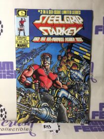 Steelgrip Starkey Comic Book Issue No. 2 1986 Marvel Comics R93