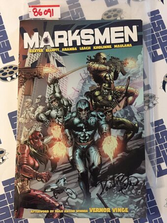 Marksmen Comic Book Issue No. 1  2012 Signed by David Baxter Image 86091