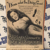 My Reputation (1946) Original Full-Page Magazine Advertisement, Barbara Stanwyck [F14]
