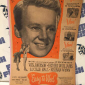 Easy to Wed (1946) Original Full-Page Magazine Advertisement, Van Johnson, Esther Williams, Lucille Ball [F35]