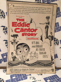 The Eddie Cantor Story (1953) Original Full-Page Magazine Advertisement, Keefe Brasselle, Marilyn Erskine [F36]