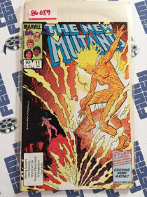The New Mutants Comic Book Issue No. 11 1984  Marvel 86057