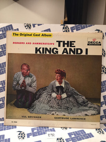 Rodgers And Hammerstein’s The King And I Vinyl LP Original Cast Album 1951 Decca Records E92