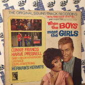 When the Boys Meet the Girls Original Soundtrack Recording Vinyl MGM Records E-4334 E61