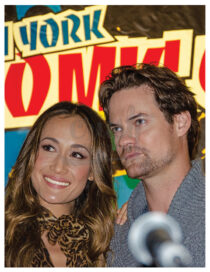 Actors Maggie Q and Shane West Nikita Press Event Photo [221114-11]