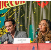 Actors Shane West and Maggie Q Nikita Press Event Photo [221114-9]