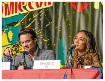 Actors Shane West and Maggie Q Nikita Press Event Photo [221114-9]