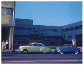 CBS Columbia Square Radio 1950’s Photo [221116-14]