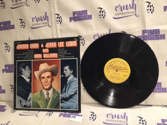 Johnny Cash & Jerry Lee Lewis Sing Hank Williams 1971 Sun SUN-125 Vinyl LP Record J92