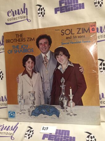 The Brothers Zim Present The Joy of Shabbos SOL ZIM and His Sons LP No. 7422 K13