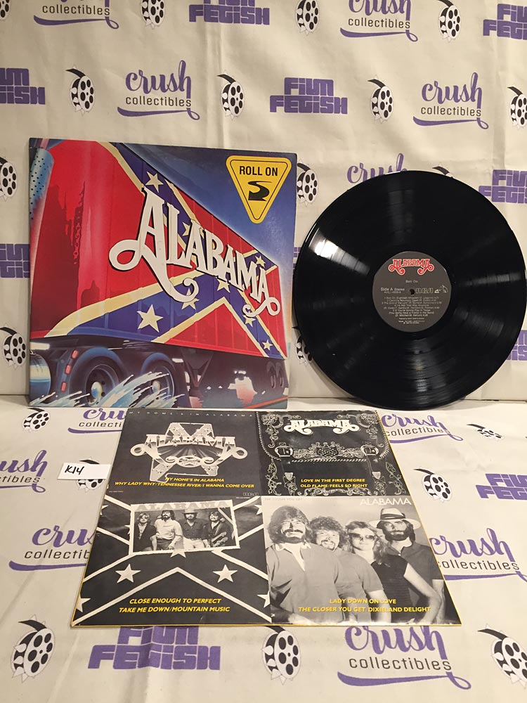 Alabama–Roll On Country (1984) RCA AHL1-4939 Vinyl LP Record K14