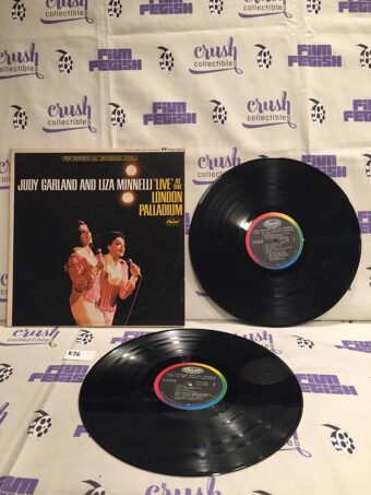 Judy Garland And Liza Minnelli Live At The London Palladium 1965 Capitol WBO2295 Vinyl LP Record K26