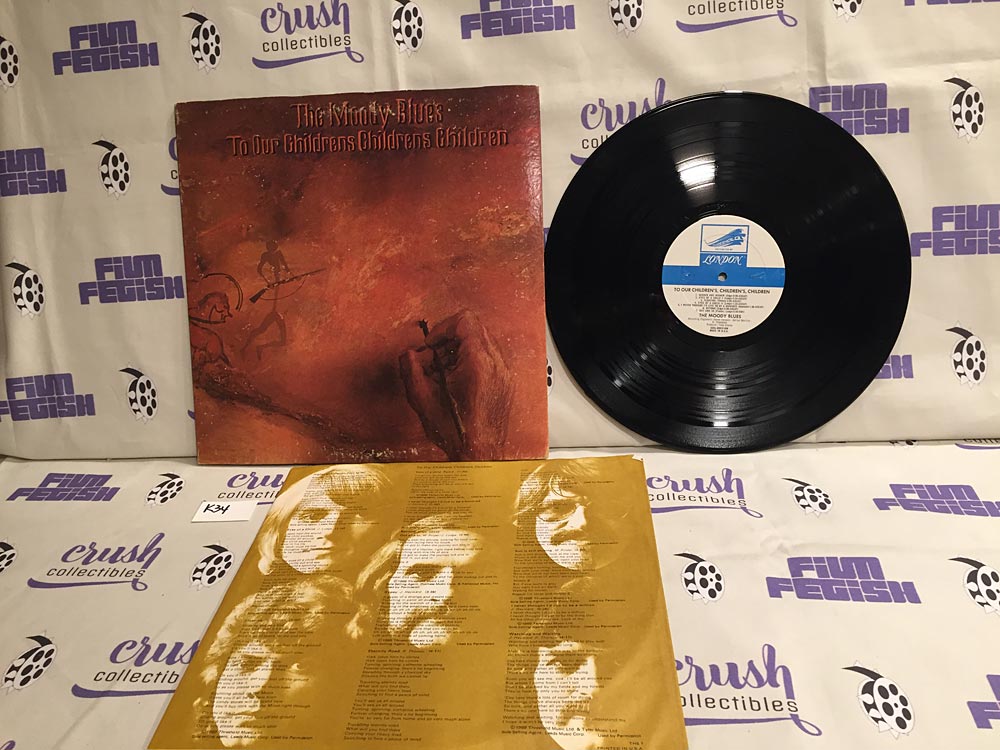 The Moody Blues To Our Childrens Childrens Children Rock (1969) Threshold THS 1 Vinyl LP Record K34