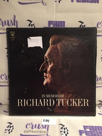 Richard Tucker– In Memoriam (1975) Columbia Masterworks D3M 33448 (3) Vinyl LP Box Set  K84