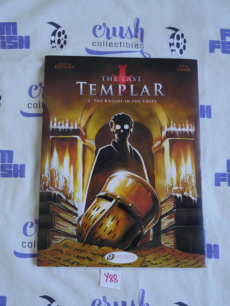 The Last Templar Issue No. 2 (2015) Graphic Novel Comic The Knight in the Crypt Cinebook