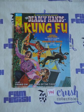 The Deadly Hands of Kung Fu (Jan 1975, Vol 1 No 8) Comic Book Magazine [Y94]