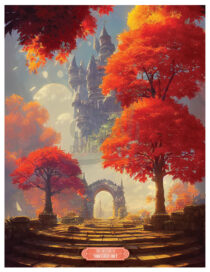 Alter of the Floating Sky Art Print [DP-221103-4]