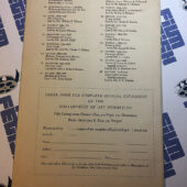 Masterpieces of Art Temporary Check List 1939-40 New York World’s Fair [350]