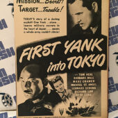 First Yank Into Tokyo (1945) Original Full-Page Magazine Advertisement, Tom Neal, Barbara Hale [F44]