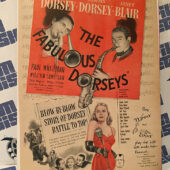 The Fabulous Dorseys (1947) Original Full-Page Magazine Advertisement, Tommy Dorsey, Jimmy Dorsey [F45]