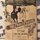 The Dolly Sisters (1945) Original Full-Page Magazine Advertisement, Betty Grable, John Payne [F56]