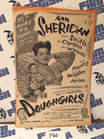 The Doughgirls (1944) Original Full-Page Magazine Advertisement, Ann Sheridan, Alexis Smith [F60]