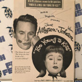 Too Young to Kiss (1951) Original Full-Page Magazine Advertisement, Van Johnson, Gig Young [F63]