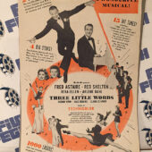 Three Little Words (1950) Original Full-Page Magazine Advertisement, Fred Astaire, Red Skelton [F69]