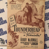 Thunderhead: Son of Flicka (1945) Original Full-Page Magazine Advertisement, Roddy McDowall, Preston Foster [F79]