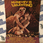 Valentino (1977) Original Full-Page Magazine Advertisement, Rudolf Nureyev, Leslie Caron [F84]