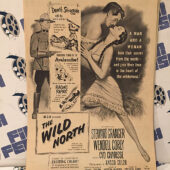 The Wild North (1952) Original Full-Page Magazine Advertisement, Cyd Charisse, Stewart Granger [F88]