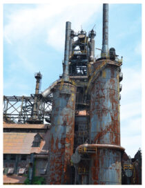 Last Bastion of Glory Abandoned Bethlehem Steel Mill Photo [221205-5]